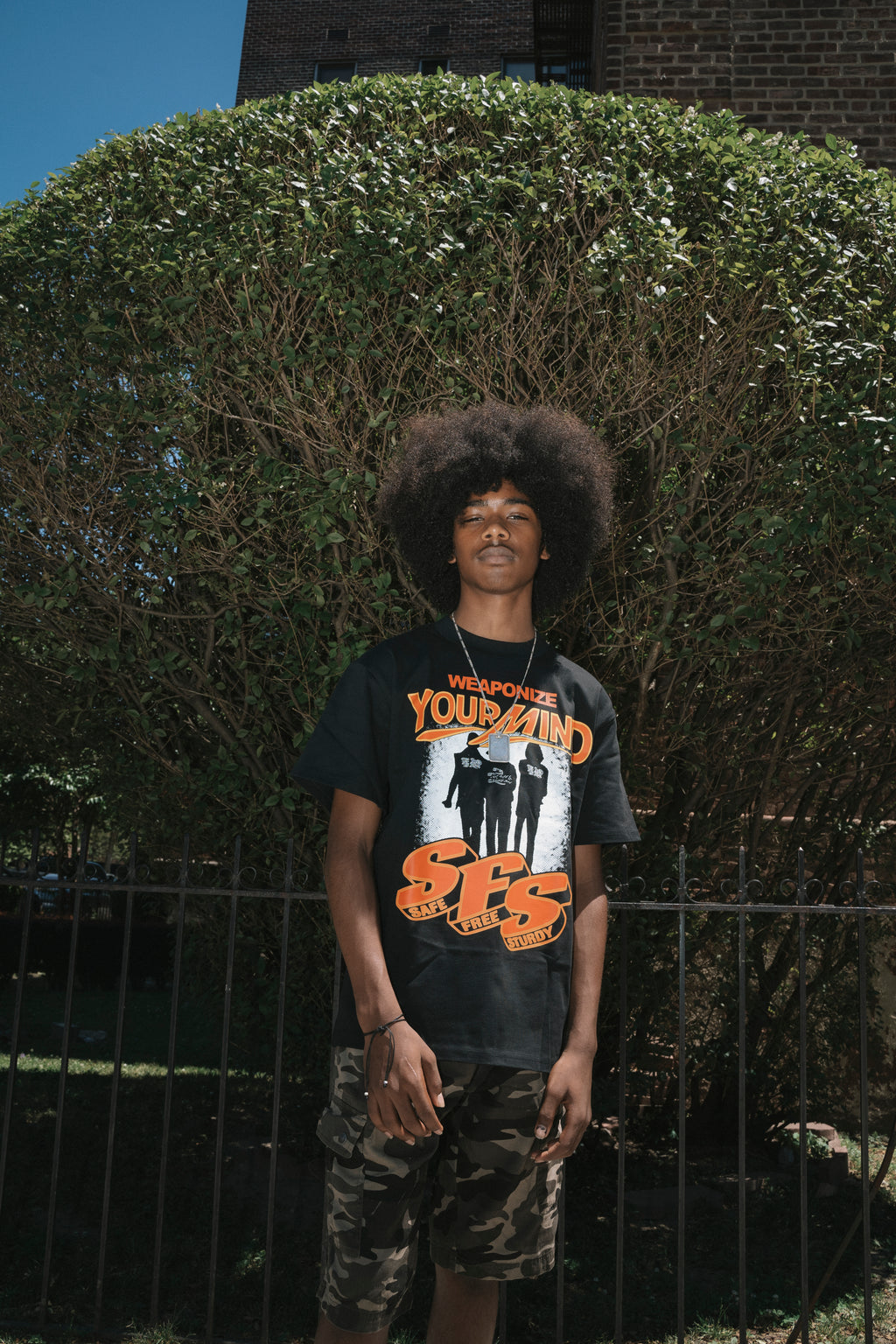 Safe. Free. Sturdy. Tee