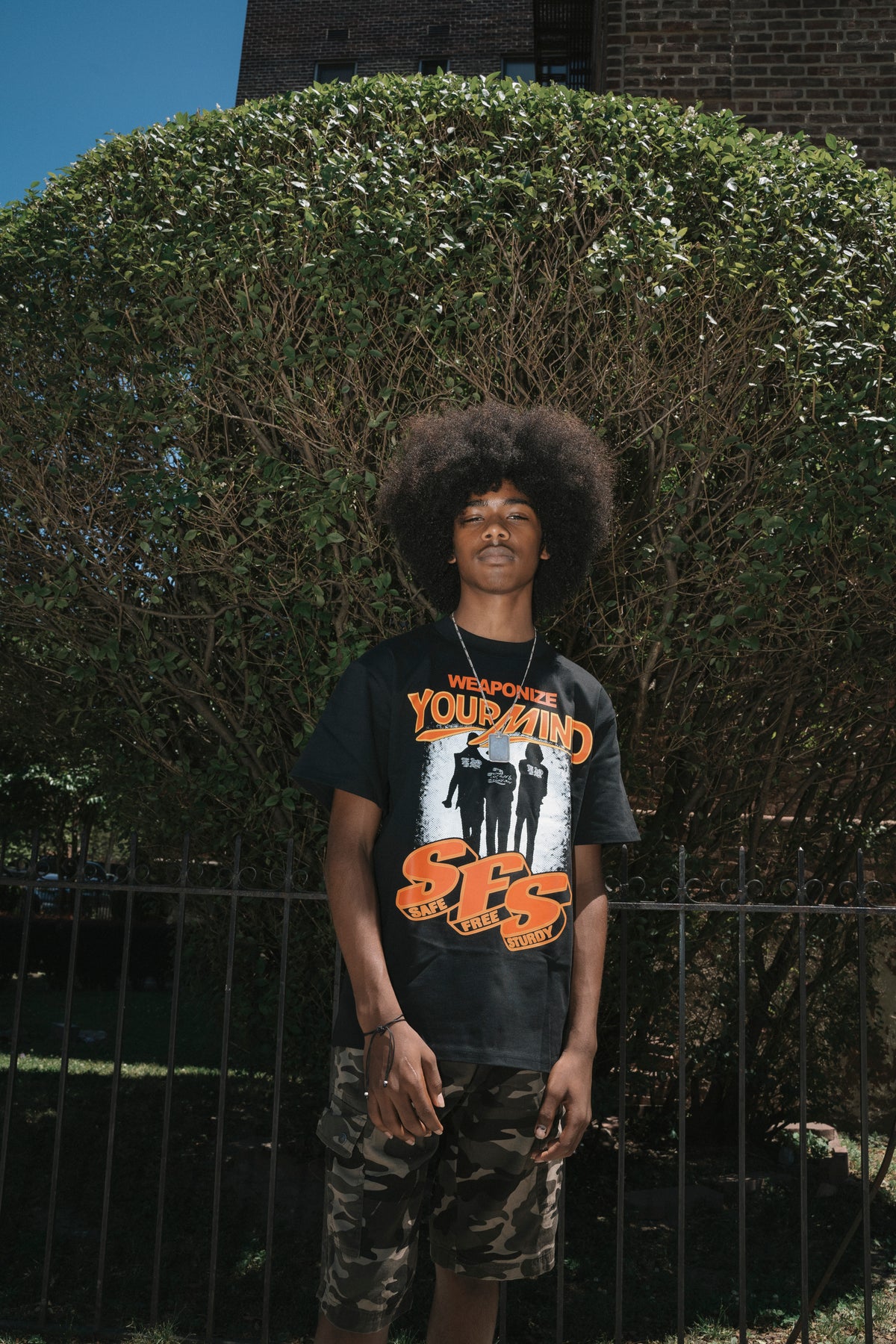 Safe. Free. Sturdy. Tee