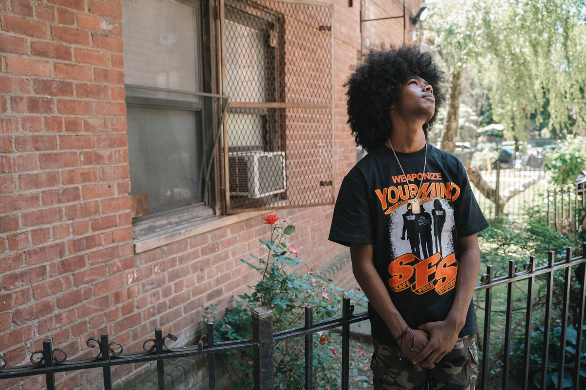 Safe. Free. Sturdy. Tee