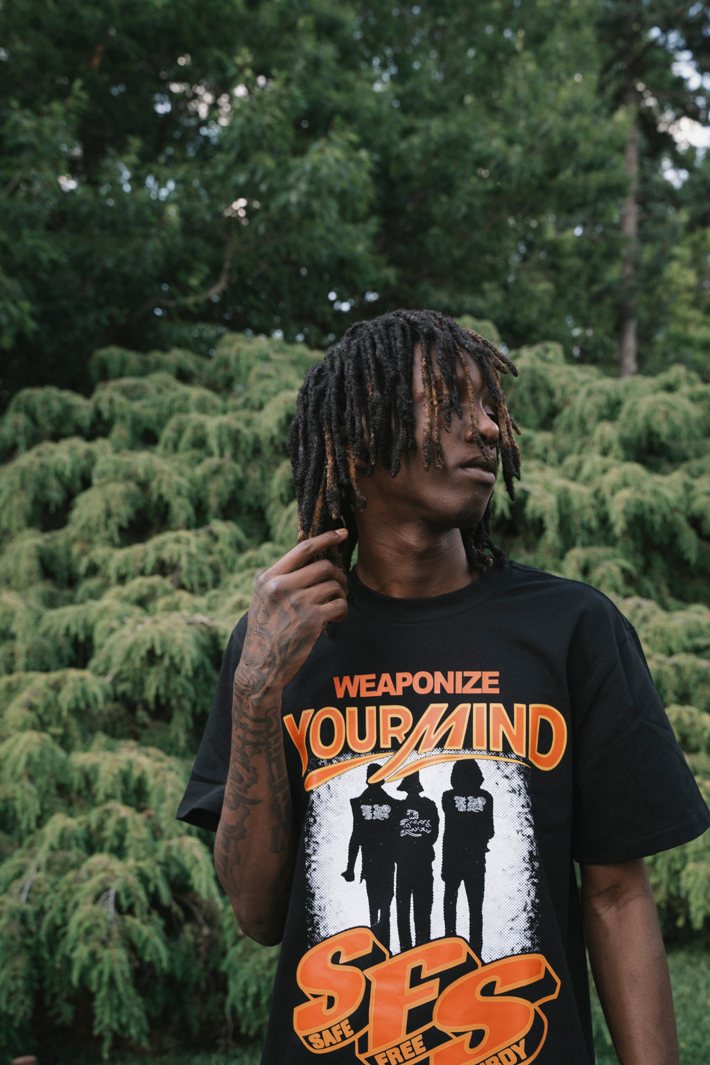Safe. Free. Sturdy. Tee